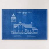 Puzzle Lumière Old Mackinac Point - Michigan - AD (Horizontal)