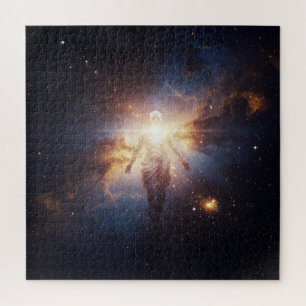 Puzzle Lumière Spirituelle Transparente dans l'espace ext