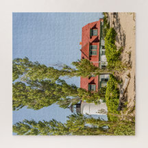 Lumière sur le phare de Point Betsie