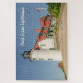 Puzzle Lumière sur le phare de Point Betsie dans le Michi (Vertical)