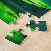 Puzzle Lumière verte du nord de l'Islande (Côté)
