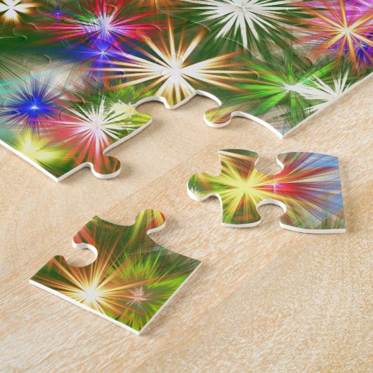 Puzzle Lumières de Noël (Côté)