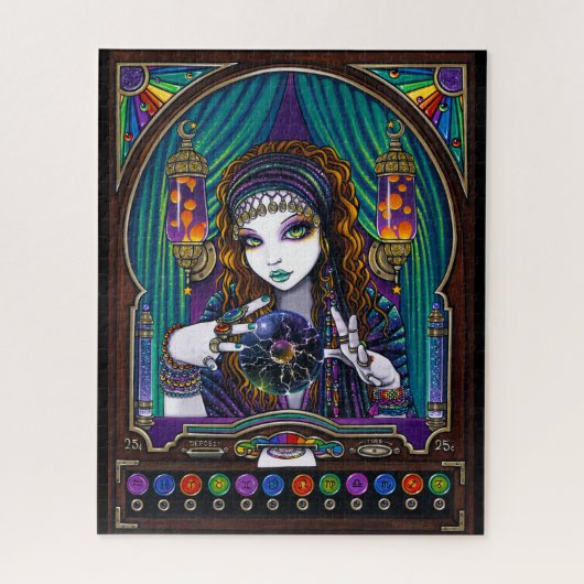 Puzzle Lumina Bohemian Gypsy Fortune Teller (Vertical)