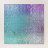 Puzzle Lumineuse mosaïque Abstraite brillante multicolore (Horizontal)