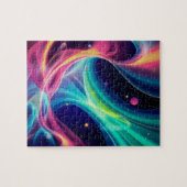 Puzzle Lumineuses persiennes Abstraites - Énergie cosmiqu (Horizontal)