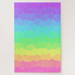 Puzzle lumineux arc-en-ciel difficile
