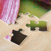 Puzzle Lumineux Arc-en-ciel rose (Côté)