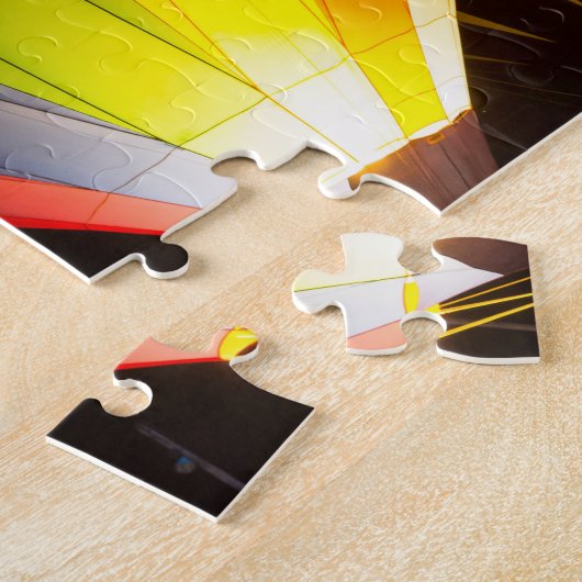 Puzzle Luminosité des ballons à air chaud (Côté)