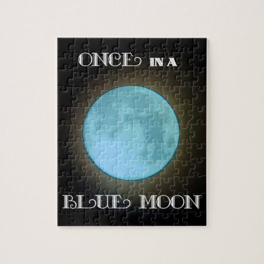 Puzzle "Lune bleue " (Vertical)