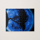 Puzzle Lune bleue (Horizontal)