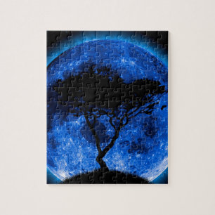 Puzzle Lune bleue