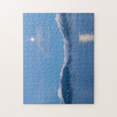 Puzzle Lune couchante | Seabeck, Washington (Vertical)