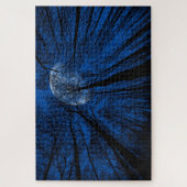 Puzzle Lune dans le ciel nocturne (Vertical)
