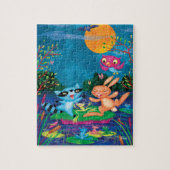 Puzzle Lune d'automne (Vertical)