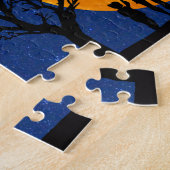 Puzzle Lune de sang Lunaire Famille Eclipse (Côté)