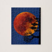 Puzzle Lune de sang Lunaire Famille Eclipse (Vertical)