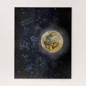 Puzzle Lune et constellations (Vertical)