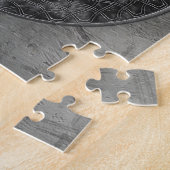 Puzzle Lune et épée celtiques grises (Côté)