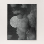 Puzzle Lune et nuages sur le Kansas (Vertical)