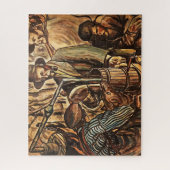 Puzzle Lune faisant blanc éclair Whiskey Liqueur (Vertical)