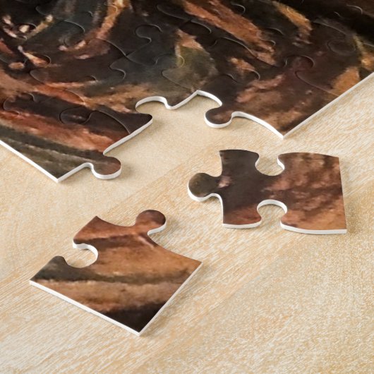 Puzzle Lune faisant blanc éclair Whiskey Liqueur (Côté)