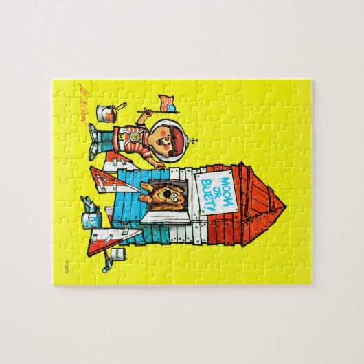 Puzzle Lune ou buste ! (Horizontal)