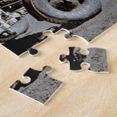 Puzzle Lune Rover Avec Terre Ajoutée À L'Arrière - plan (Côté)