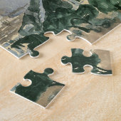 Puzzle Lune sur Barcelone par Walter Gramatte (Côté)