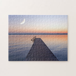 Puzzle Lune sur la passerelle de Buscharner Lac de Star