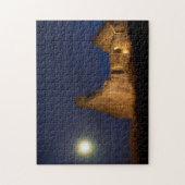Puzzle Lune sur les ruines des chalets | Comté de Galway, (Vertical)