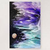 Puzzle "Lune sur l'Islande" (Vertical)