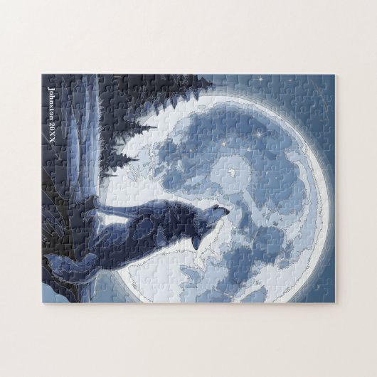 Puzzle Lune Wolf (Horizontal)