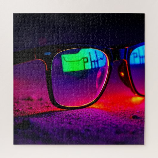 Puzzle Lunettes Colorées (Vertical)