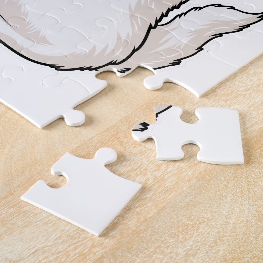 Puzzle Lunettes de chat (Côté)