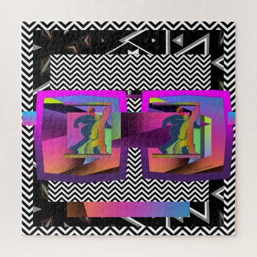 Puzzle Lunettes mystérieuses (Vertical)