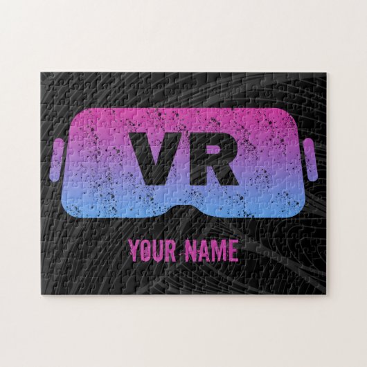 Puzzle Lunettes vidéo de jeu rétro VR réalité virtuelle (Horizontal)