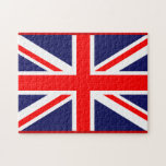 Puzzle L'Union Jack classique<br><div class="desc">Le drapeau de l'Union, ou Union Jack, est le drapeau national du Royaume-Uni. Il est ainsi appelé parce qu'il combine les croix des trois pays unis sous un seul Souverain - les royaumes d'Angleterre et du Pays de Galles, d'Écosse et d'Irlande (bien que depuis 1921 seule l'Irlande du Nord a...</div>