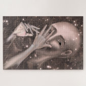 Puzzle L'univers des vues - Art Peintre Abstrait (Horizontal)