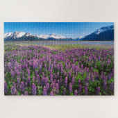 Puzzle Lupines en fleur | Kenai Mountains, Alaska (Horizontal)