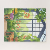 Puzzle Lush Greenhouse | Floral Botanical Garden (Horizontal)
