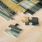 Puzzle L'usine de chaussure de Fagus, conçue par Walter (Côté)