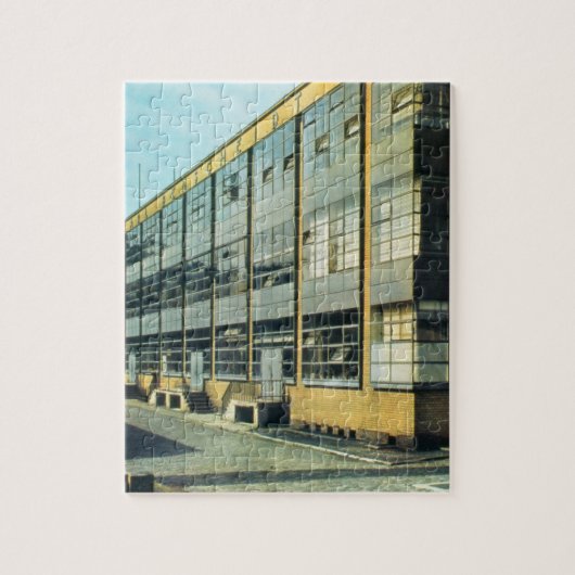 Puzzle L'usine de chaussure de Fagus, conçue par Walter (Vertical)