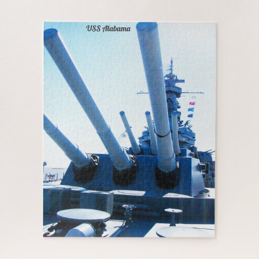 Puzzle l'USS Alabama (Vertical)