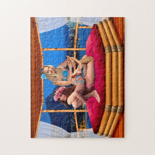 PUZZLE LUTTE FANTASTIQUE HAWAIENNE (Vertical)