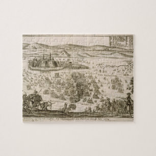 Puzzle Luttez près de la ville de Levice en 1664,