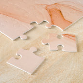 Puzzle Luxe Abstrait : Art de l'encre d'alcool (Côté)