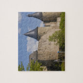 Puzzle Luxembourg, vallée de la Sûre. Bourscheid, (Vertical)