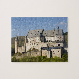 Puzzle Luxembourg, Vianden. Château de Vianden (déb. XVe