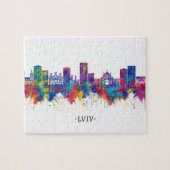 Puzzle Lviv Ukraine Skyline (Horizontal)