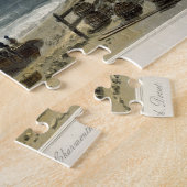 Puzzle Lyme REGIS, de Charmouth, Dorset, 'd'un voyage (Côté)